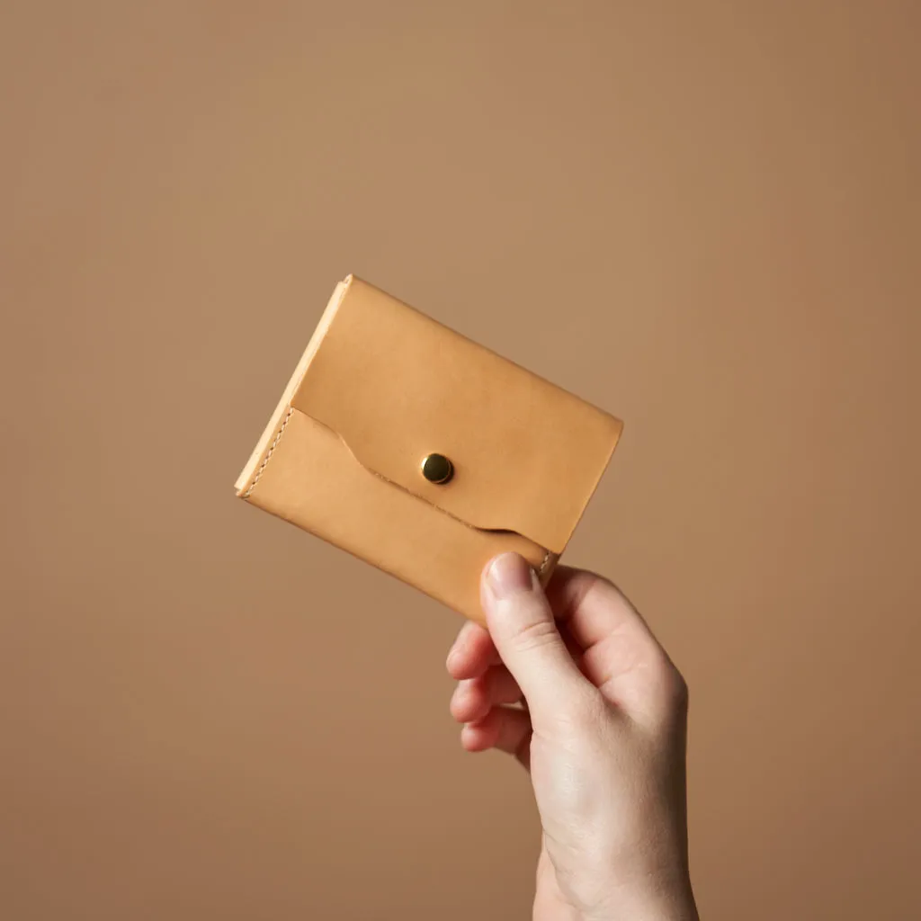 le fold | leather wallet