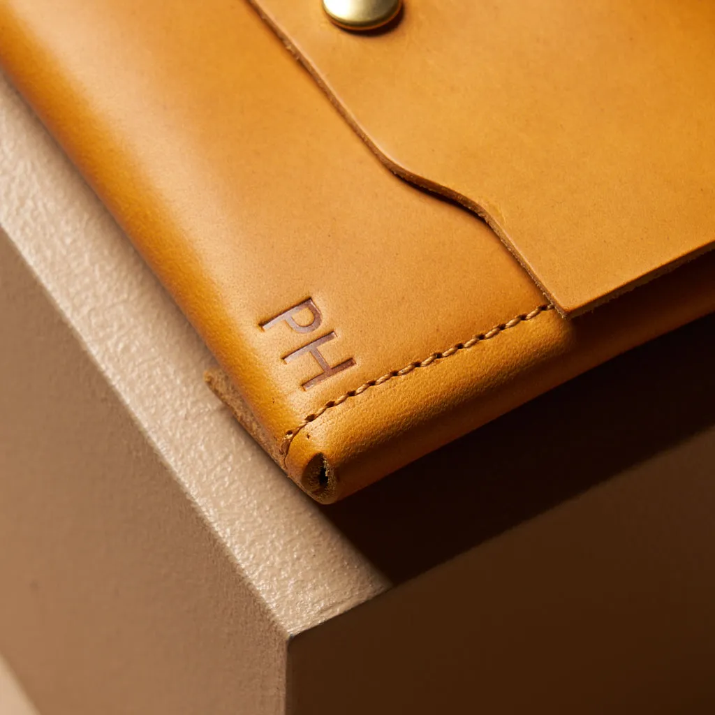 le fold | leather wallet