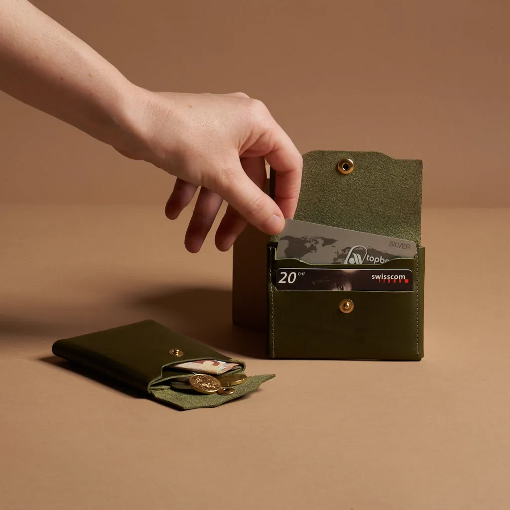 le fold | leather wallet