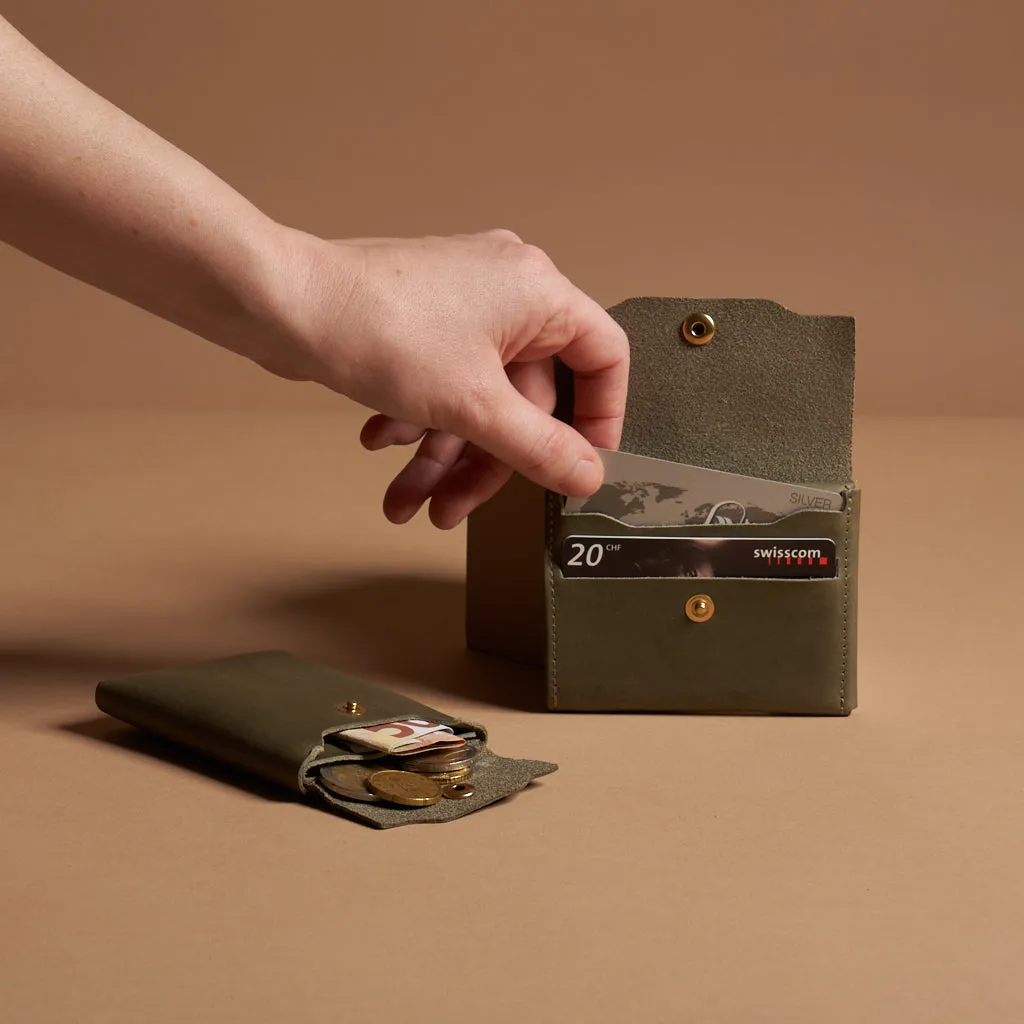 le fold | leather wallet