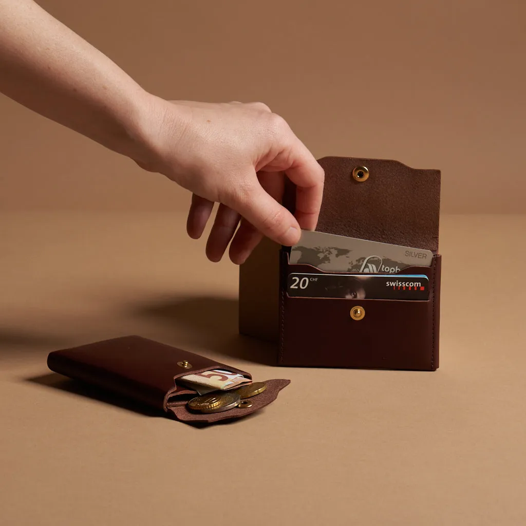 le fold | leather wallet