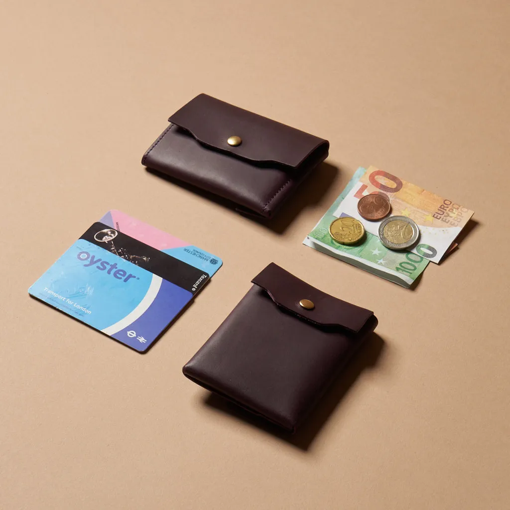 le fold | leather wallet