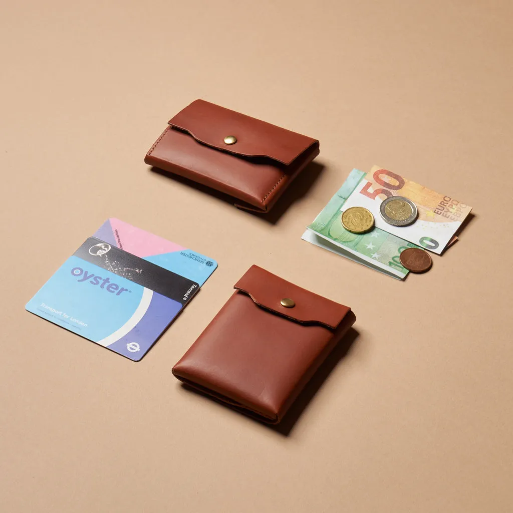 le fold | leather wallet