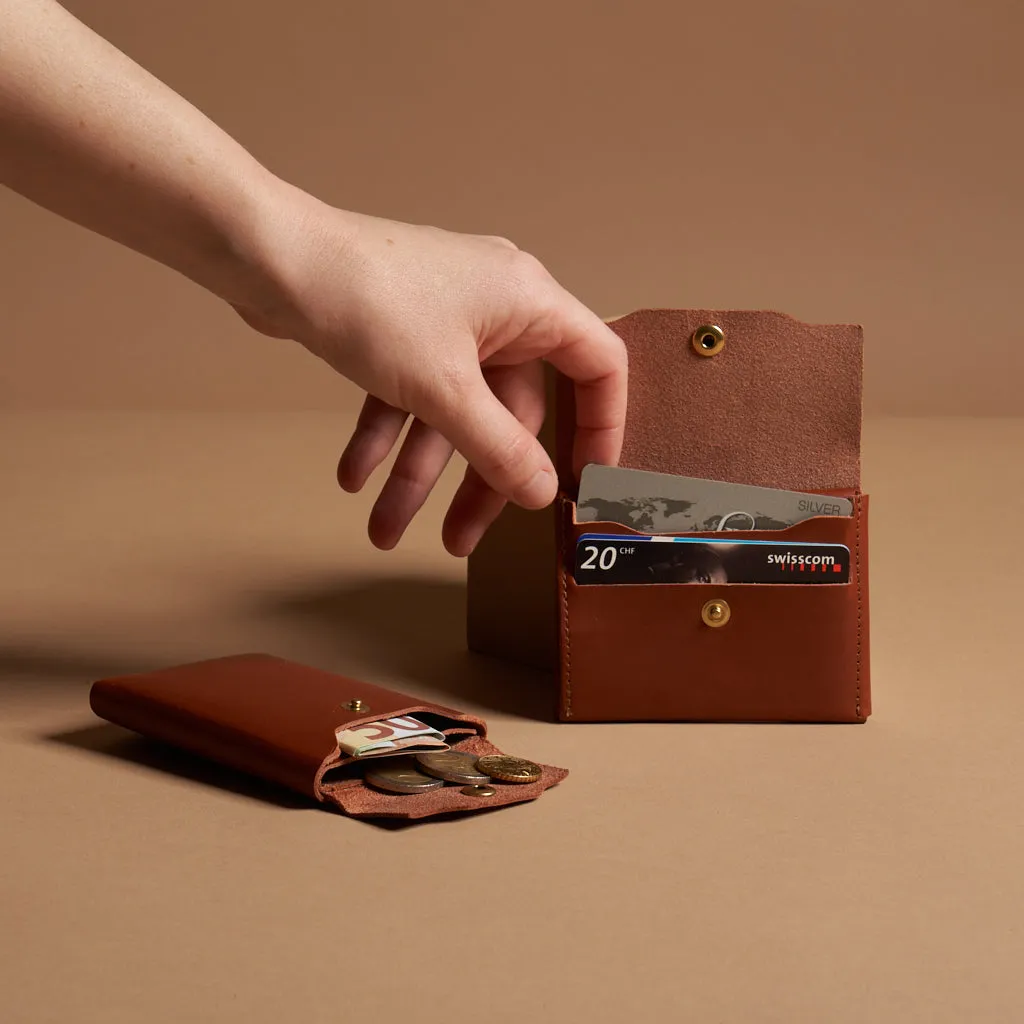 le fold | leather wallet