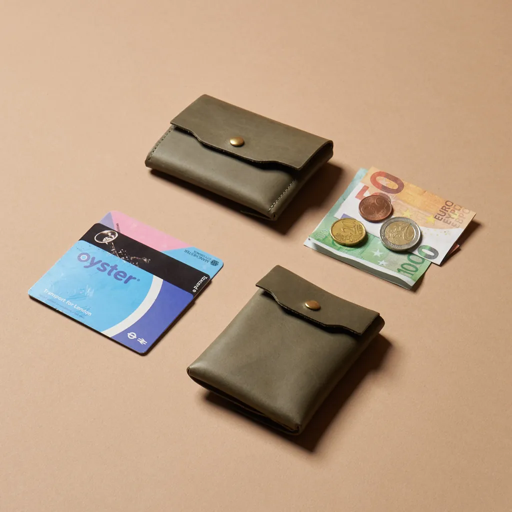 le fold | leather wallet