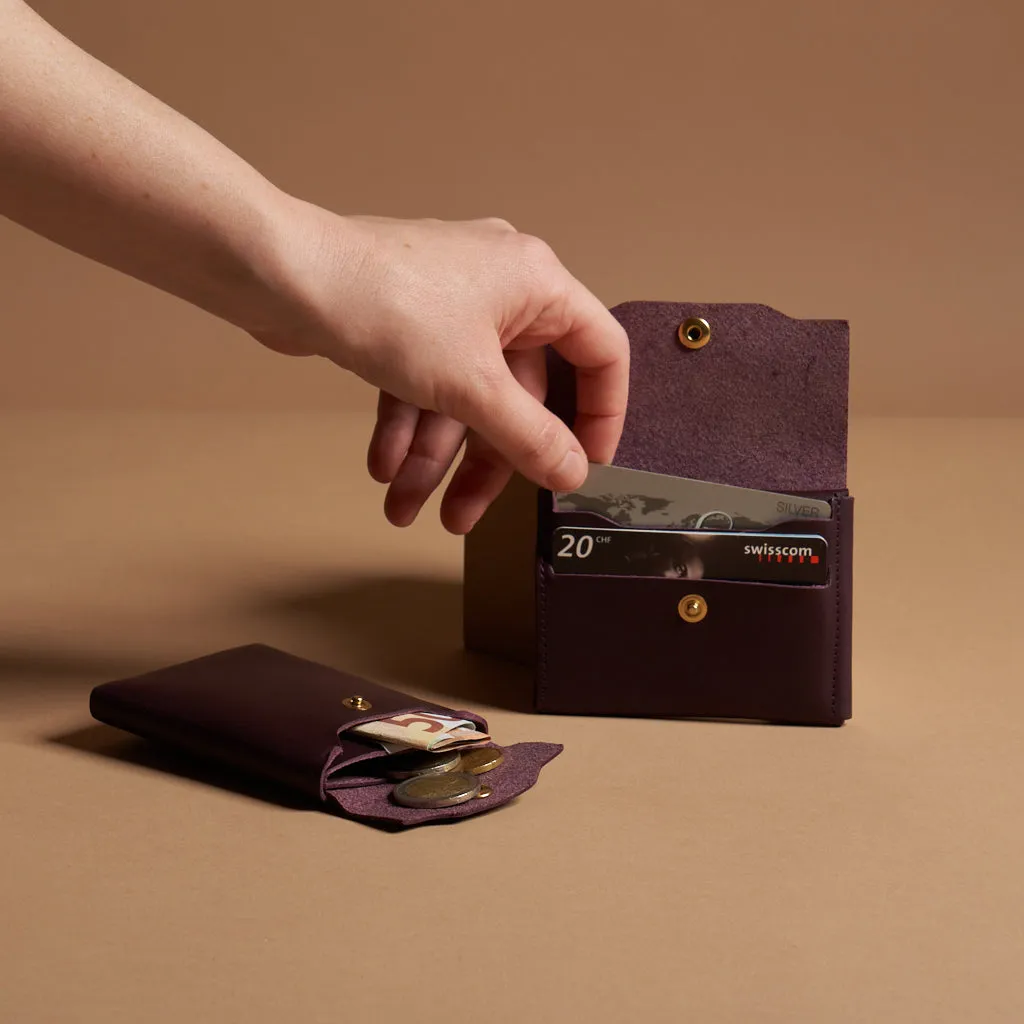 le fold | leather wallet