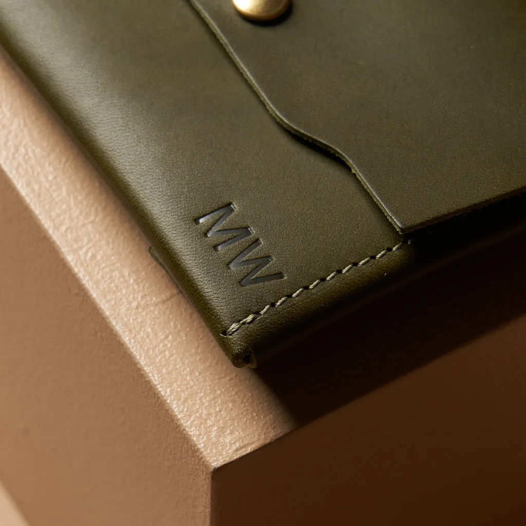 le fold | leather wallet