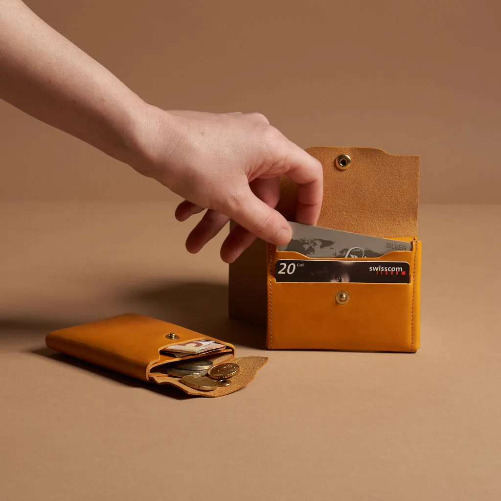 le fold | leather wallet