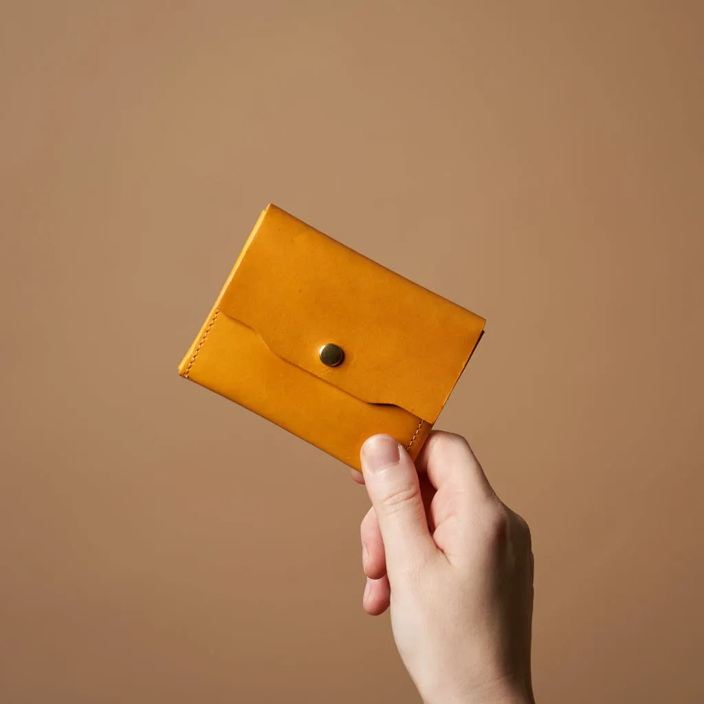 le fold | leather wallet