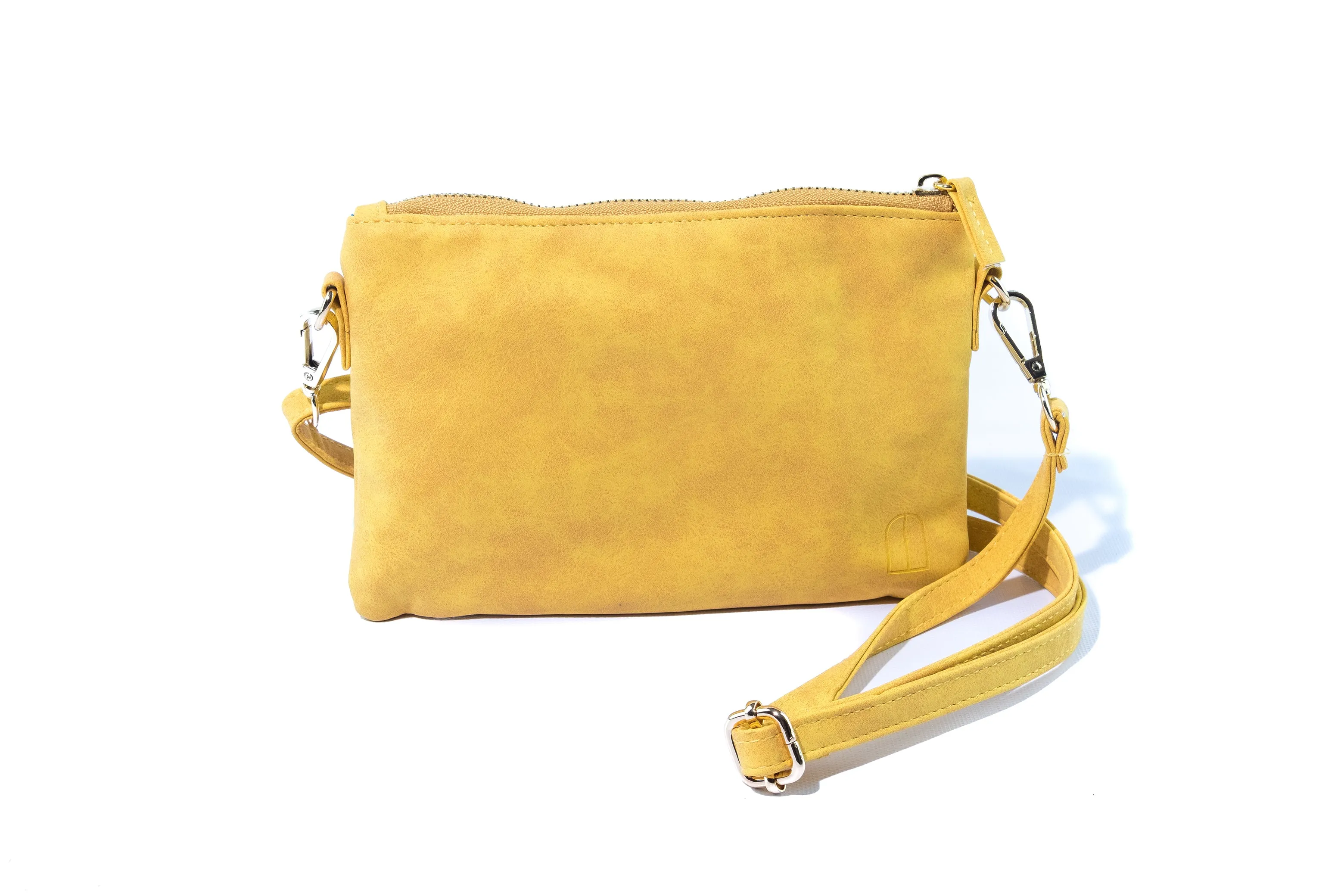 Leather RFID Fanny Pack Anti Theft Travel Small Handbag Crossbody Purse Wristlet Belt Bag