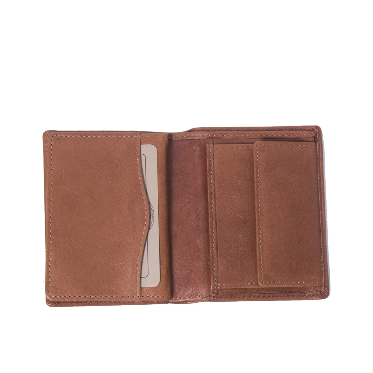 Leather Wallet Cognac Hereford