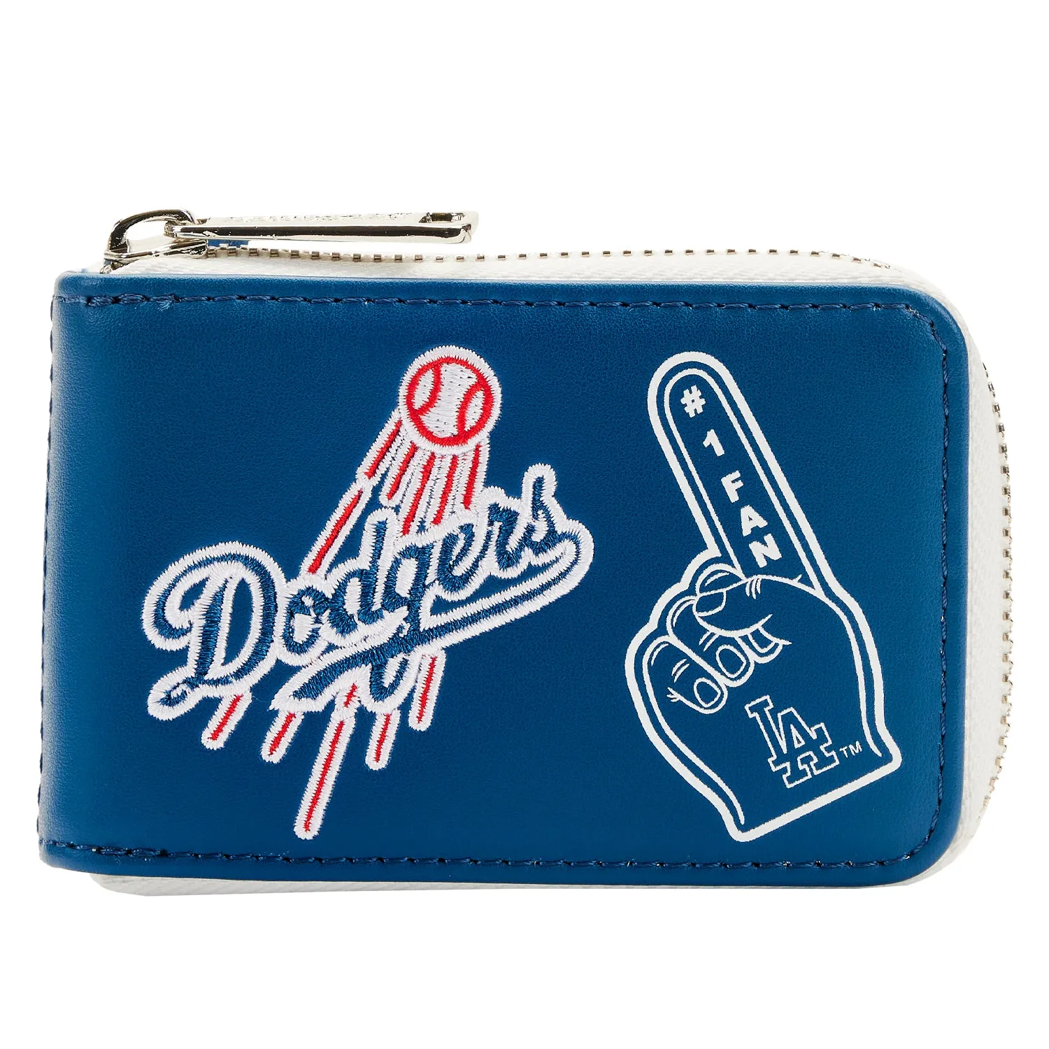 Loungefly MLB LA Dodgers Patches Accordion Wallet