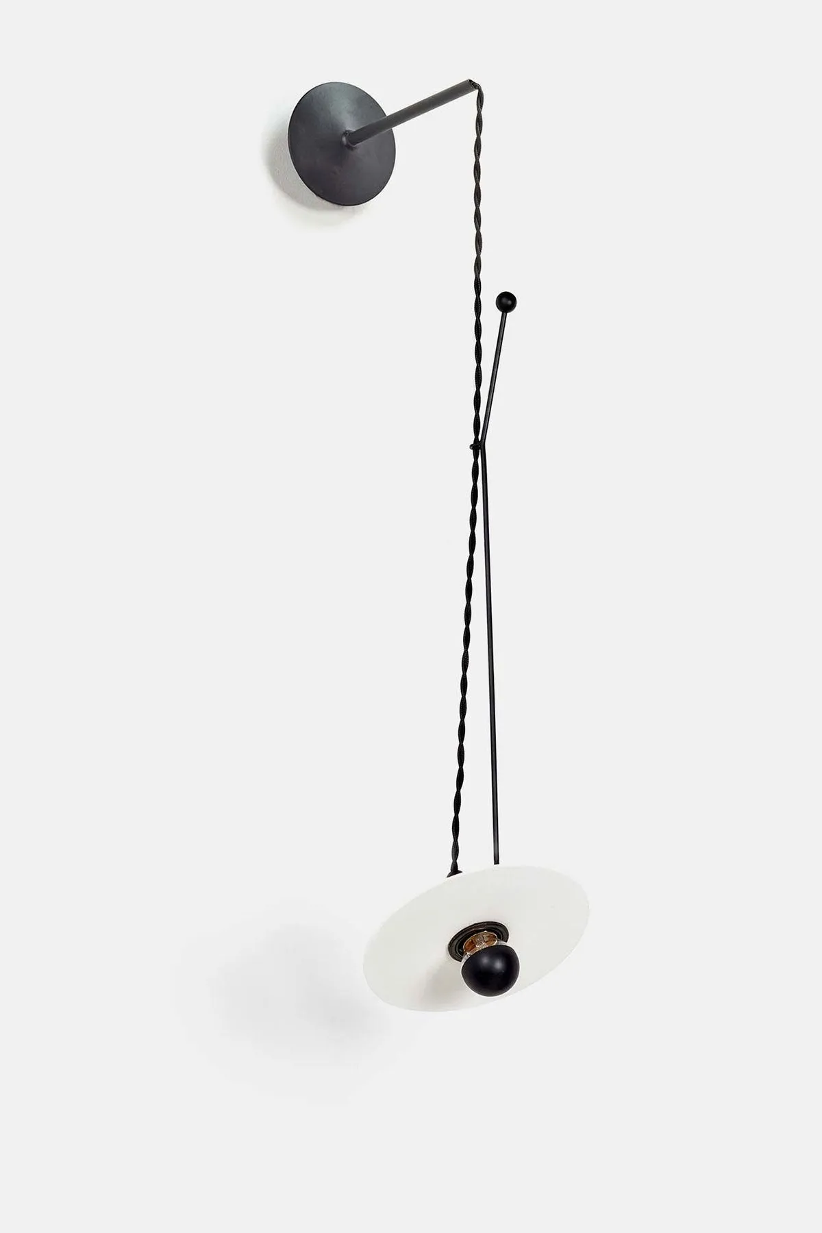 Luna S3 - Wall Lamp with a wall rose