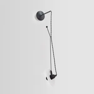Luna S3 - Wall Lamp with a wall rose