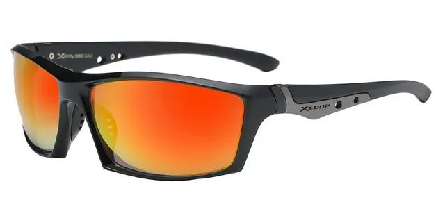 Men's sports Running Cycling Xloop Mirrored Sunglasses