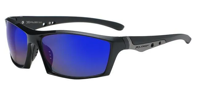 Men's sports Running Cycling Xloop Mirrored Sunglasses