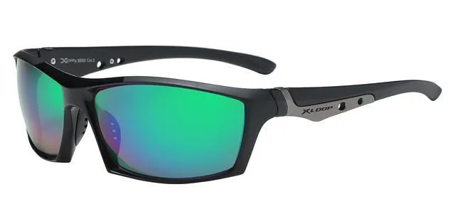 Men's sports Running Cycling Xloop Mirrored Sunglasses