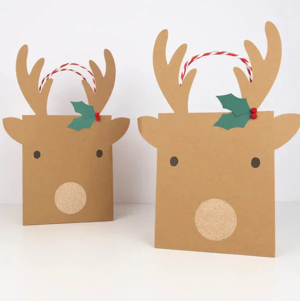 Meri Meri Christmas Gift Bags - Medium 2pk
