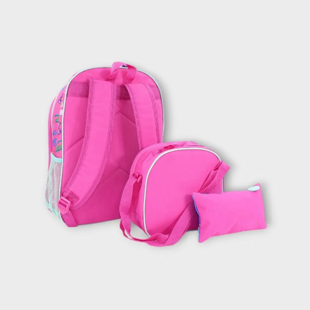 Mermaid 16 Inches School Set