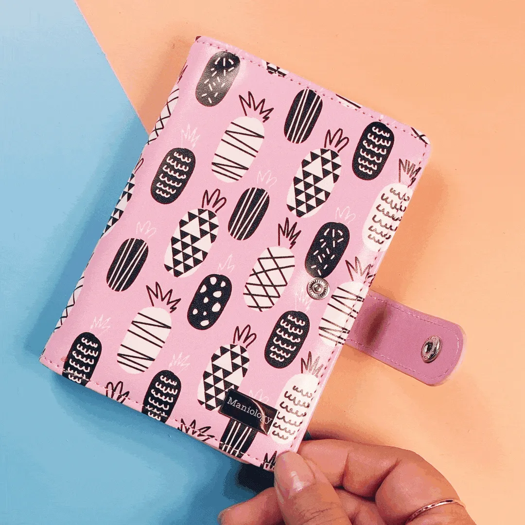 Mini Pineapple Stamping Plate Organizer Case