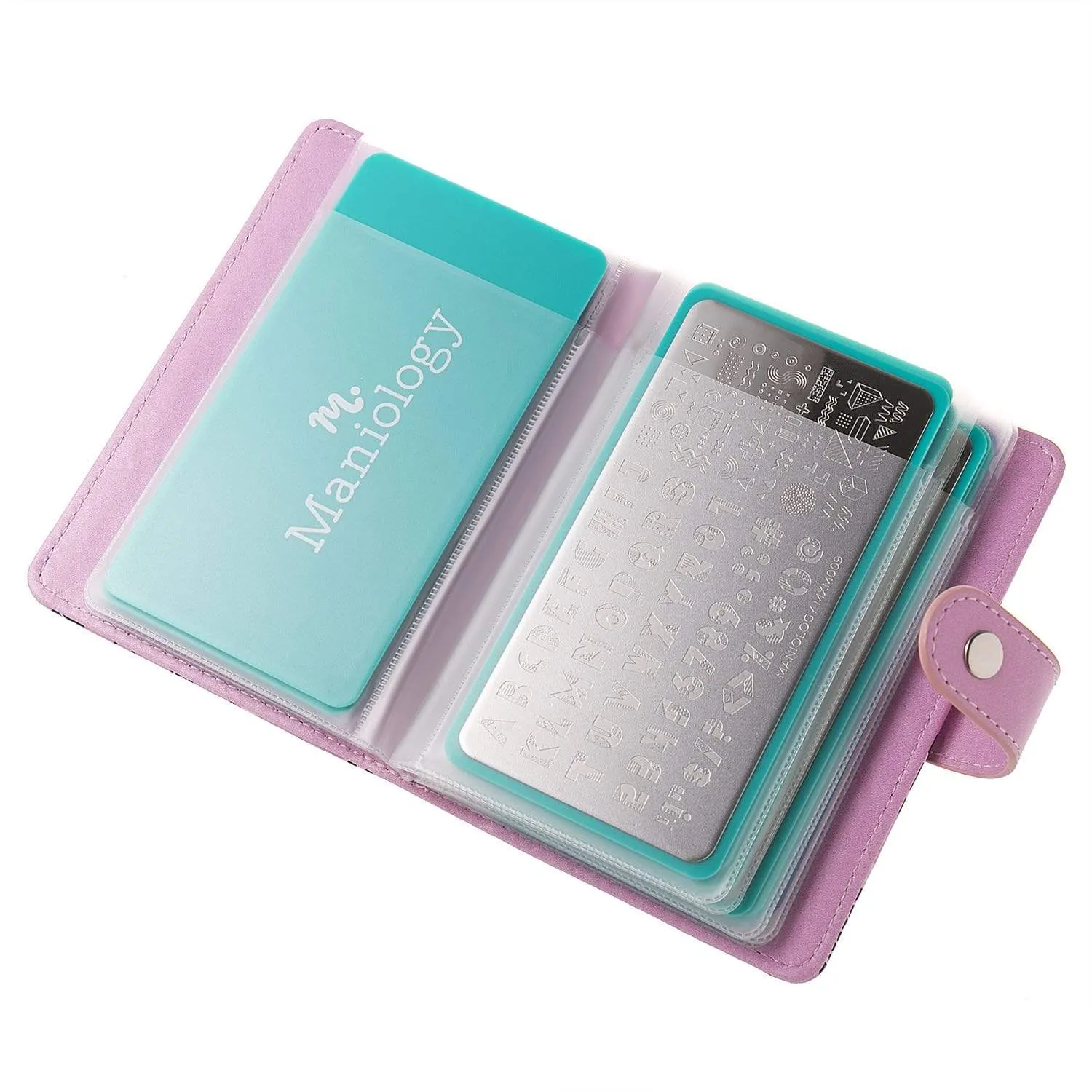 Mini Pineapple Stamping Plate Organizer Case