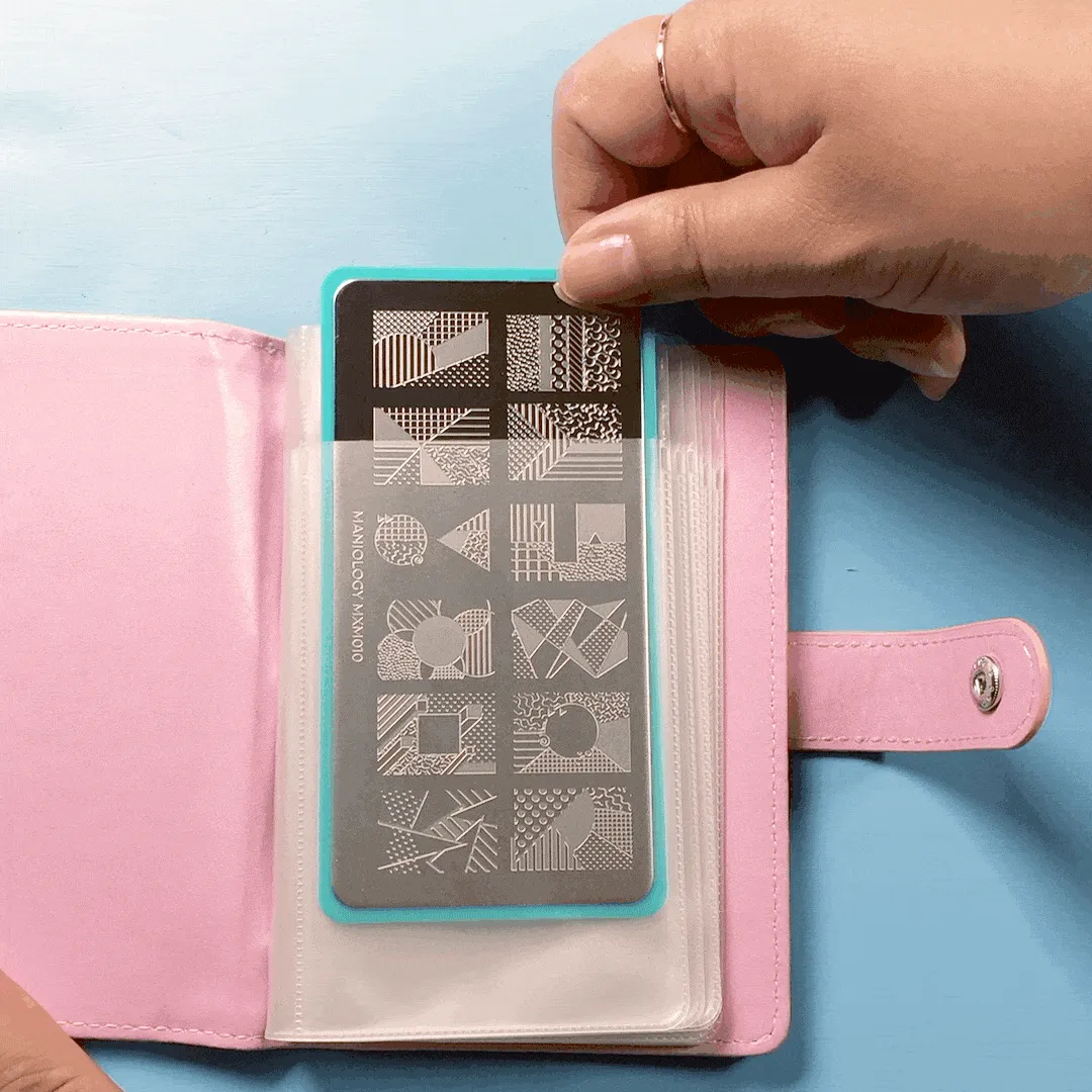 Mini Pineapple Stamping Plate Organizer Case