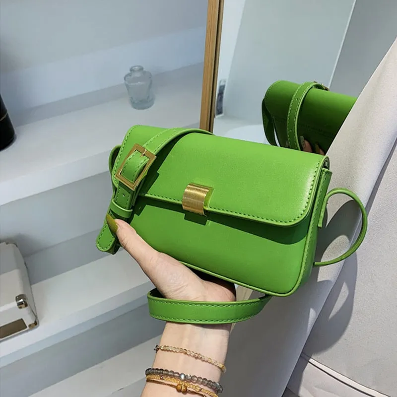 Minimalist Mid Size Shoulder Bag