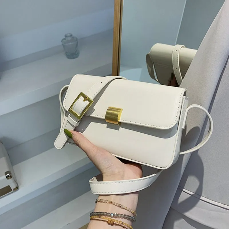 Minimalist Mid Size Shoulder Bag
