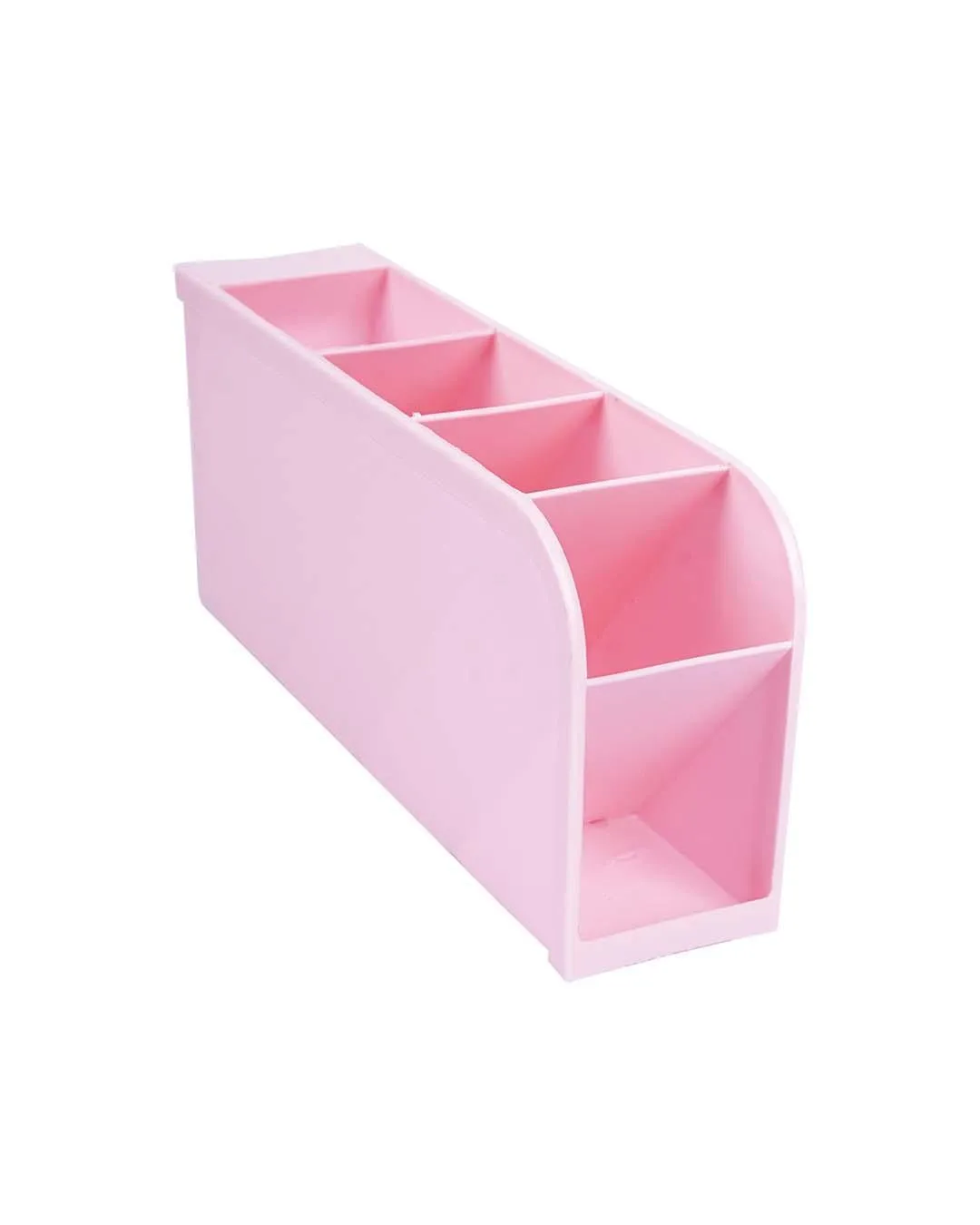 Modish Pen Pot, Pen Holder, Pink, Plastic