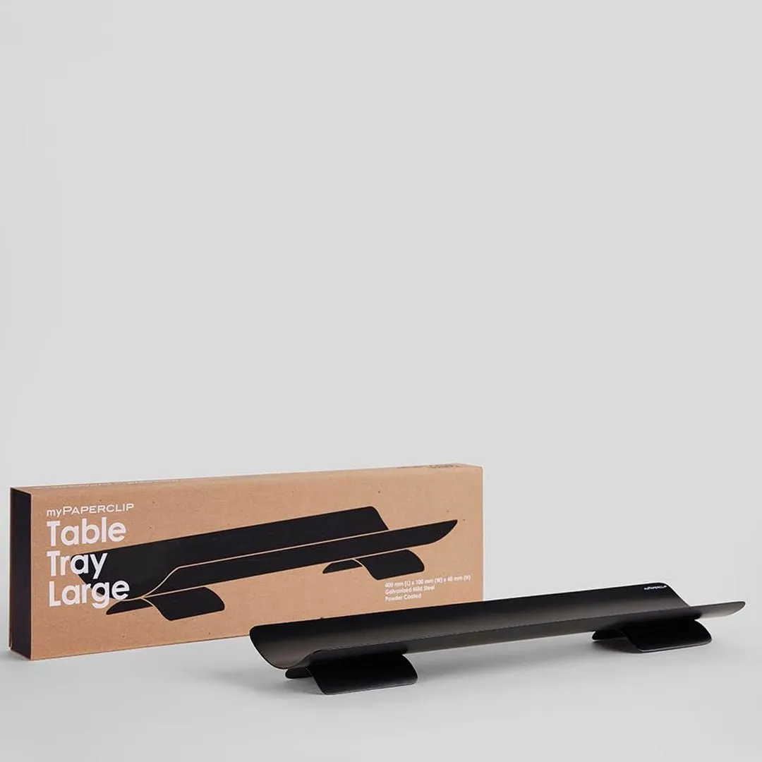 Mypaperclip Galvanised Mild Steel Table Tray