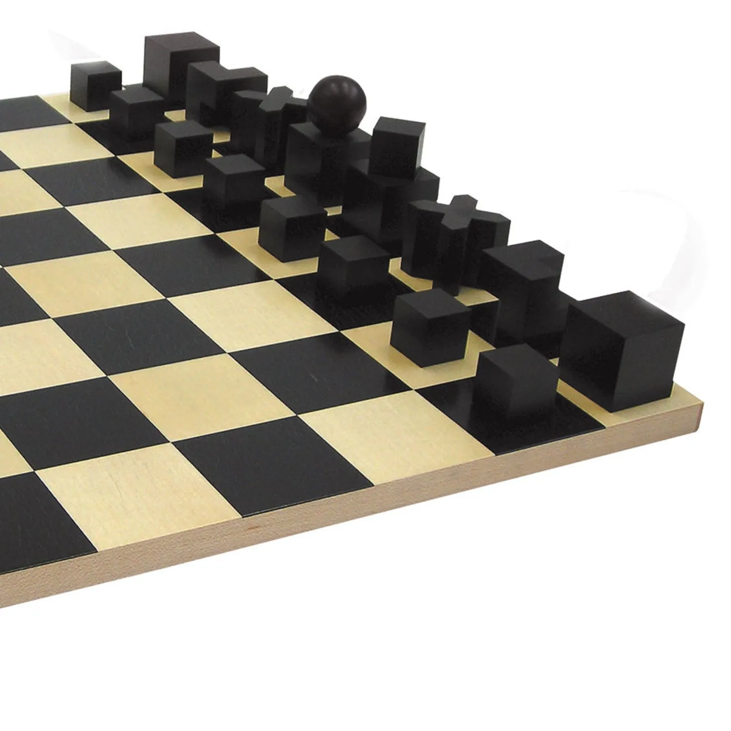 naef | bauhaus chess set   board