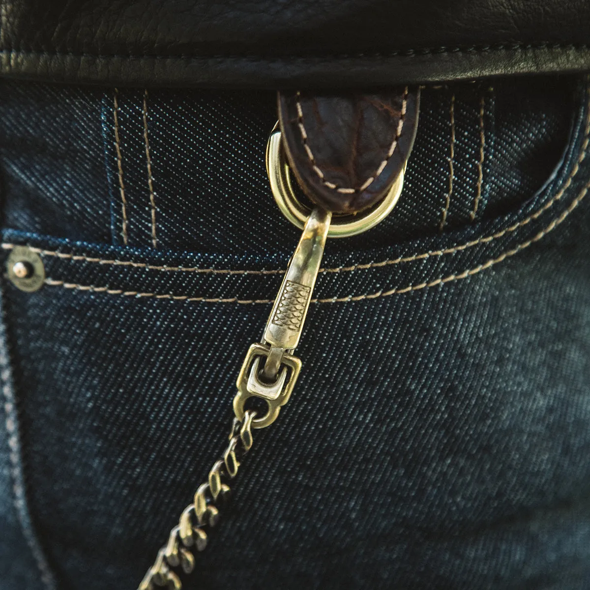 new Garrison Horsehide Long Wallet | Brown