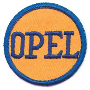 OPEL ROUND PATCH (CC9)