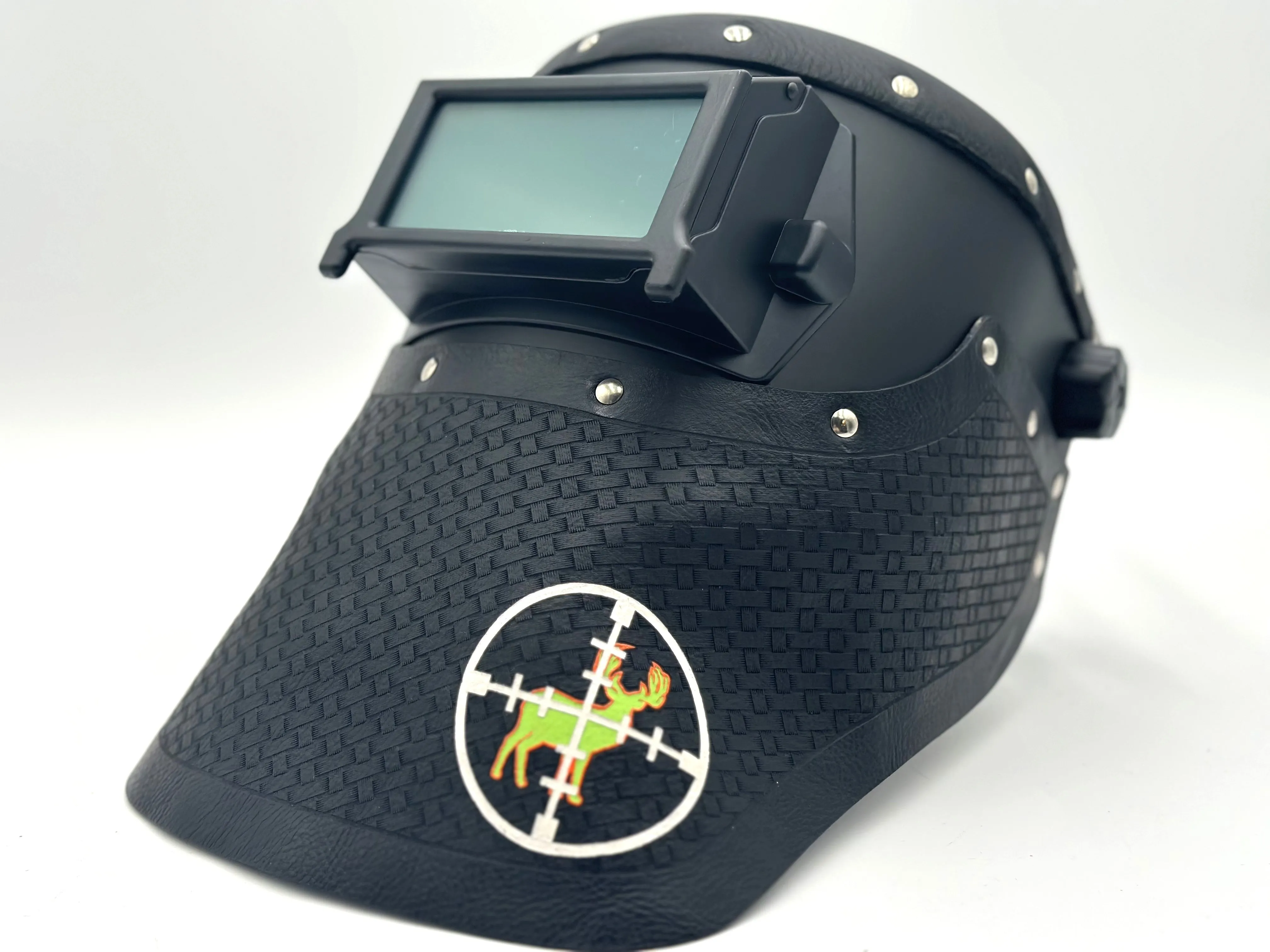 Outlaw Leather - Welding Hood - Deer Shot