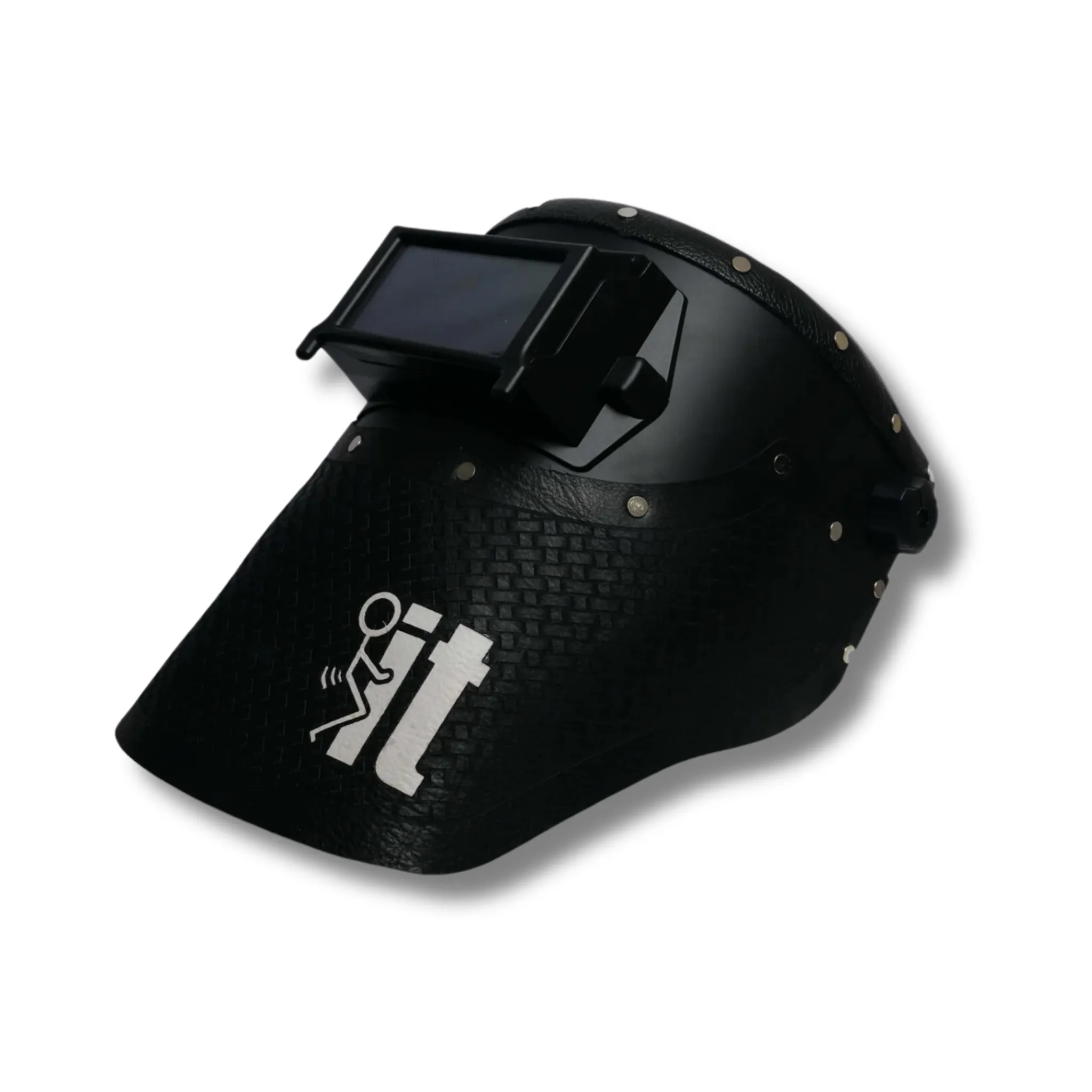 Outlaw Leather - Welding Hood - F*** It Black