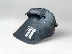 Outlaw Leather - Welding Hood - F*** It Black