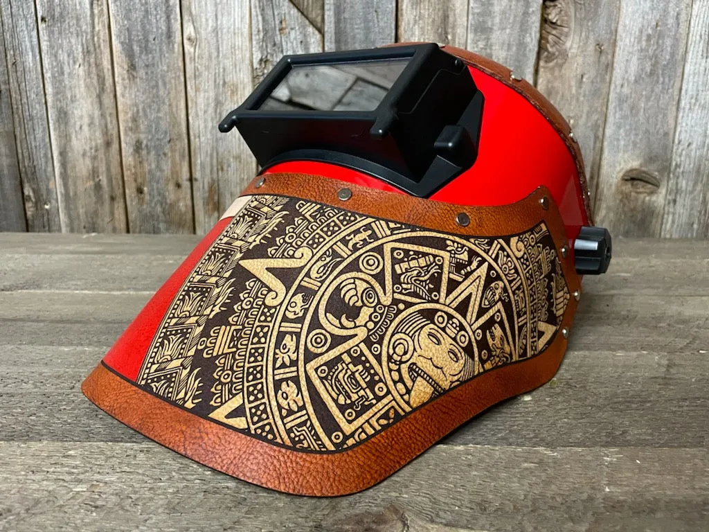 Outlaw Leather - Welding Hood - Texas/ Aztec Welding Hood