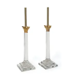 Pair Of William & Kate Candlesticks