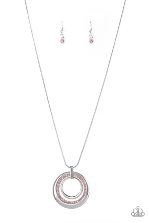 Paparazzi Necklace ~ Gather Around Gorgeous - Pink