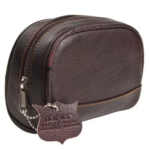 Parker TBSM Small Leather Toiletry Bag
