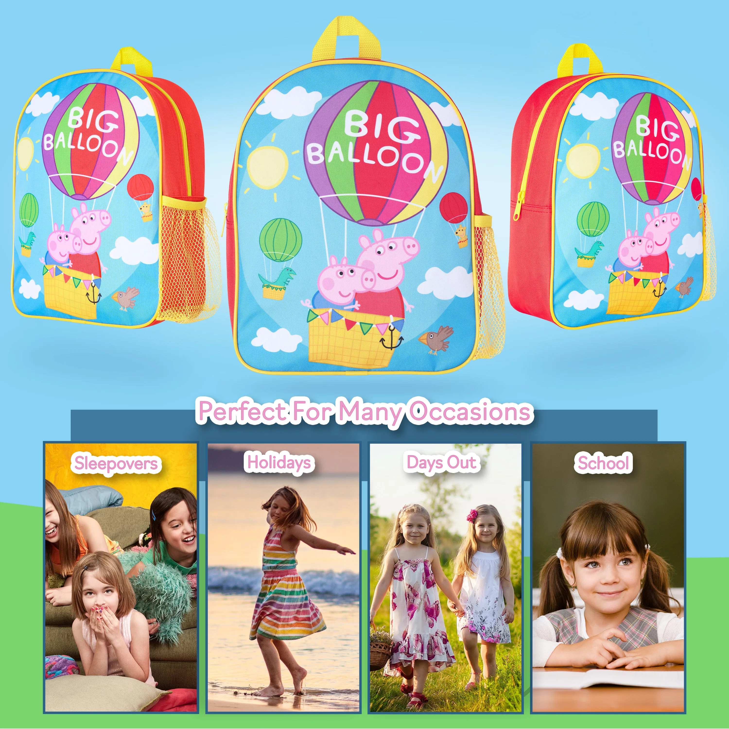 Peppa Pig Backpack - Children's Backpacks Nursery School