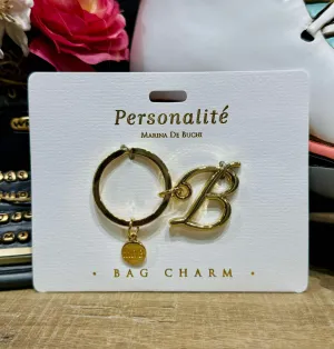 Personalite B Initial Bag Charm