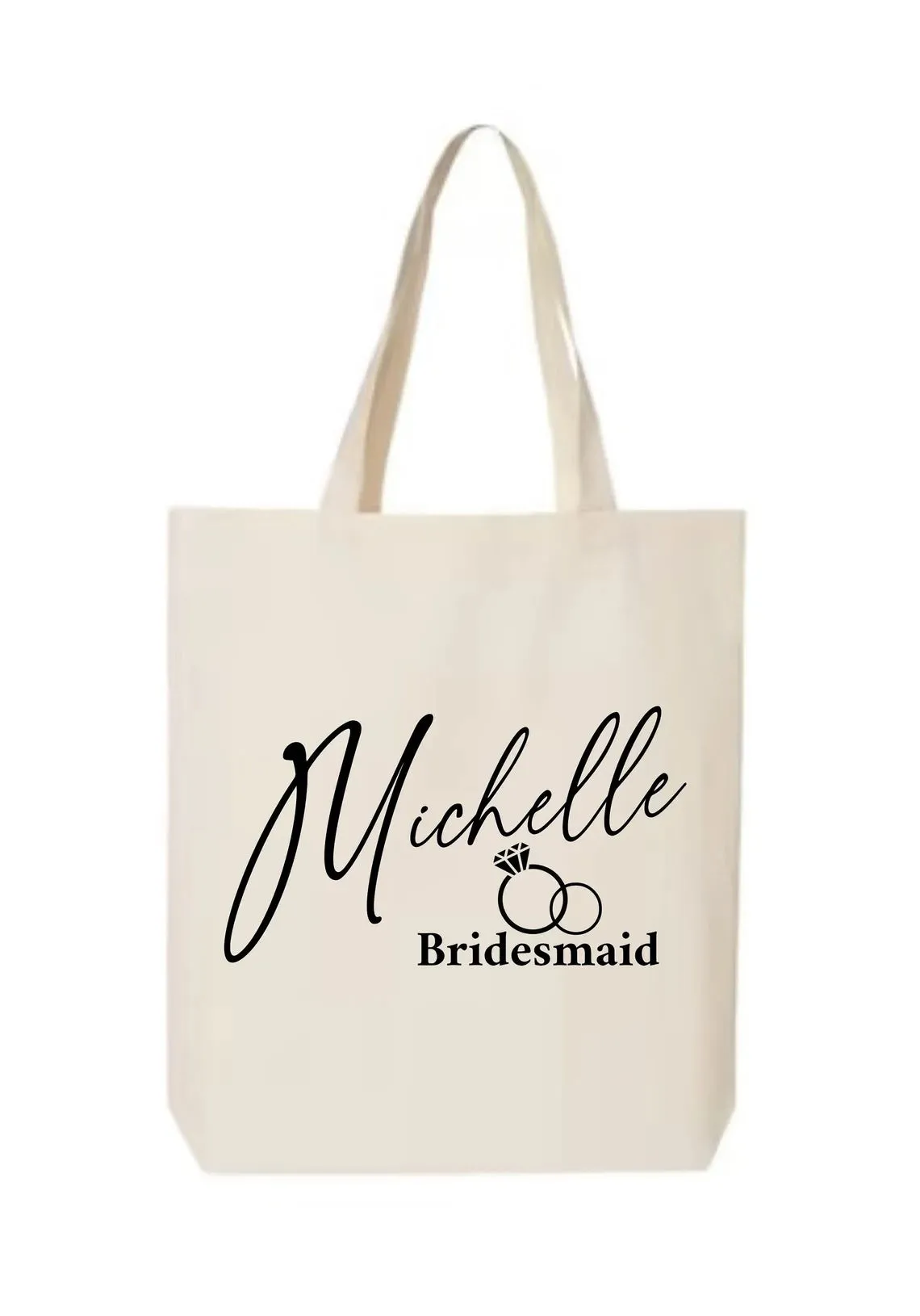 Personalized Canvas Tote Bag for Every Use, Bachelorette Party, Bridesmaid gifts