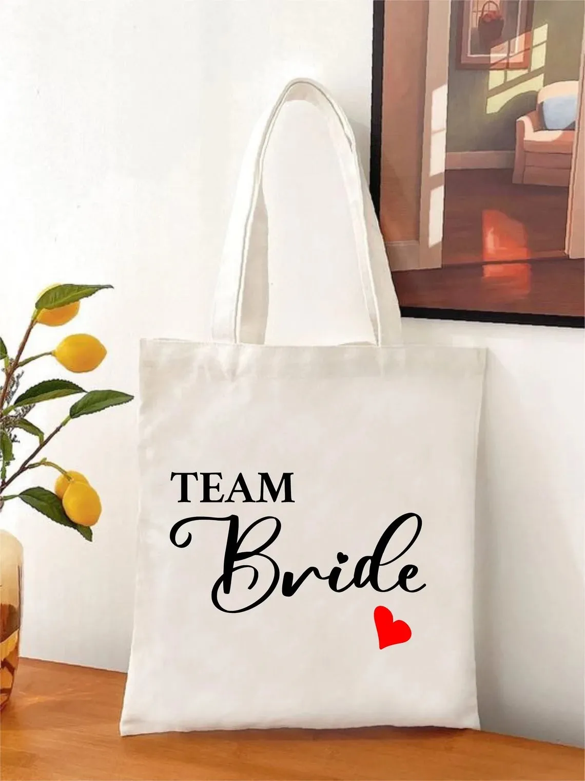 Personalized Canvas Tote Bag for Every Use, Bachelorette Party, Bridesmaid gifts