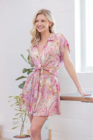 Pink Paisley Design