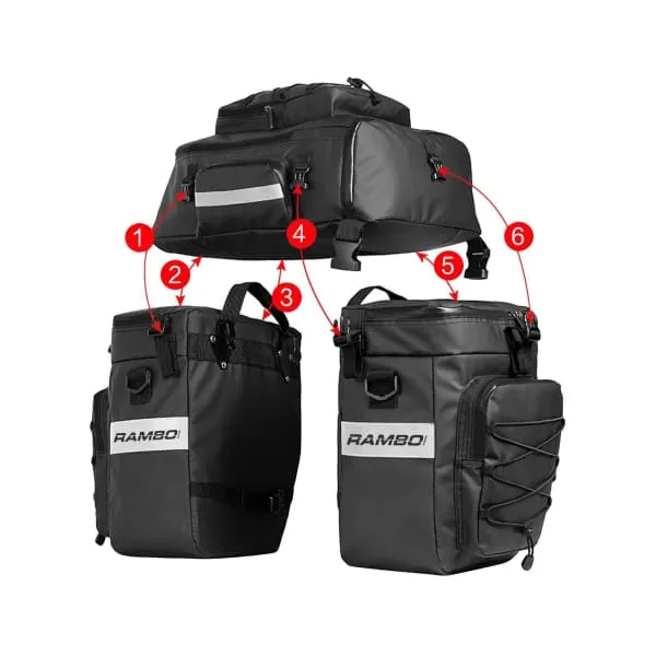 Rambo Triple Accessory Bag