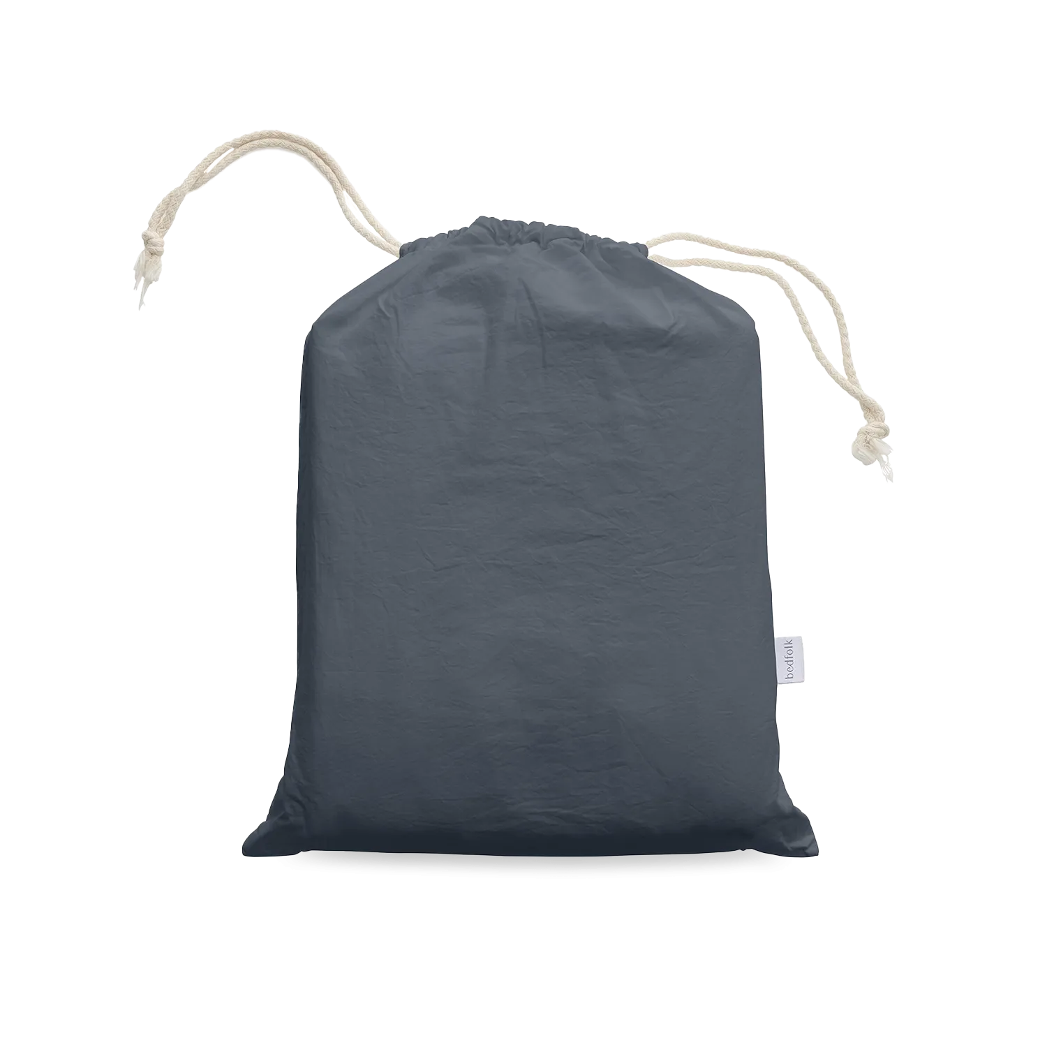 Relaxed Cotton Storage Bag - Ink