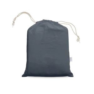 Relaxed Cotton Storage Bag - Ink