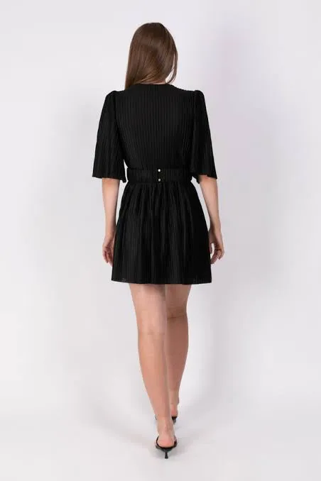 SABINA MUSAYEV PRIMEROSE DRESS - BLACK