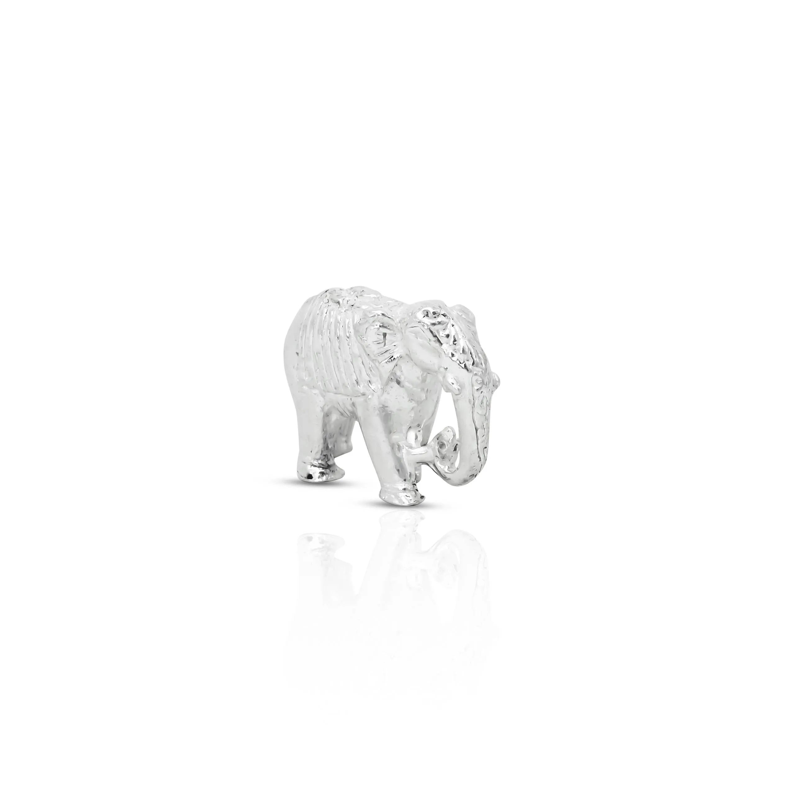 Silver Antique "Indra's Eravat" Elephant Statue